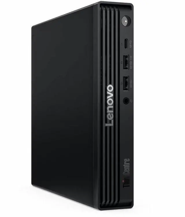 Alt view image 7 of 8 - Lenovo ThinkCentre M70q Gen 6 13A40023US Desktop Computer - Intel Core Ultra 7 265T - vPro Technology - 32 GB - 512 GB SSD - Tiny - Black - Intel Q870 Chip - Windows 11 Pro - Intel DDR5 SDRAM - Englis