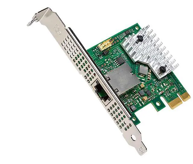 Alt view image 2 of 2 - HP Intel I225V Single Port 2.5GbE PCIe NIC (406L9AA) - PCI Express - 2.50 Gbit/s Data Transfer Rate - 1 Port(s) - 1 - Twisted Pair - Plug-in Card