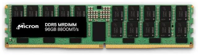 Alt view image 2 of 2 - Micron MTC40F204WS1HC88XC1R 96GB DDR5 8800MHz Memory Module