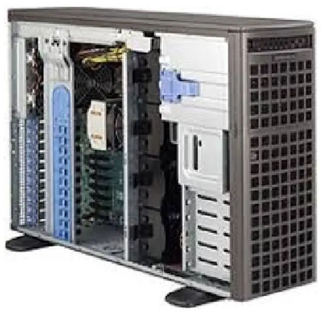Alt view image 3 of 3 - Supermicro CSE-747BTQ-R2K04B 4U Chassis