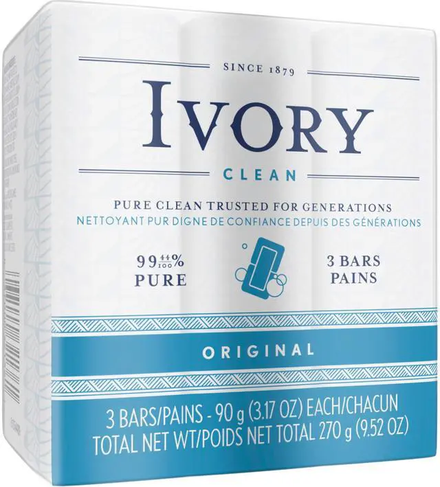 Alt view image 6 of 6 - Ivory Individually Wrapped Bath Soap White 3.1 oz Bar 72/Carton 12364