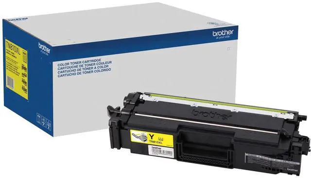 Alt view image 10 of 10 - Brother TN810XLY High-Yield Toner 9000 Page-Yield Yellow