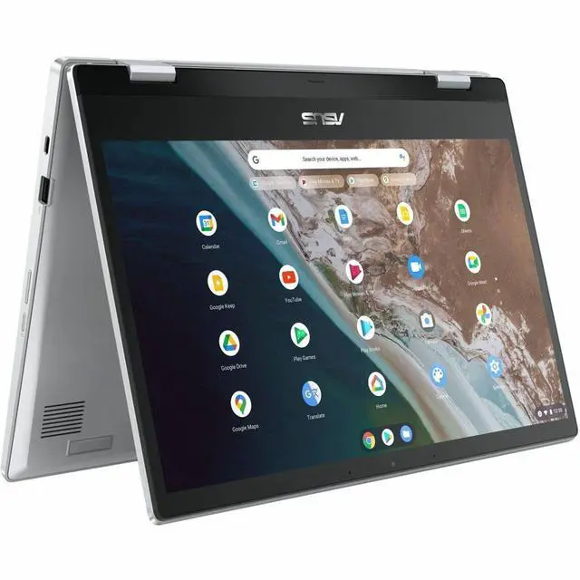 Alt view image 12 of 13 - Asus Chromebook CX1 CX1400FKA-GE84FT 14" Touchscreen Convertible Chromebook - Intel Celeron N4500 (1.10 GHz) - 8 GB - 64 GB Flash Memory - Chrome Enterprise - Intel UHD Graphics - Webcam - Wi-Fi 6E