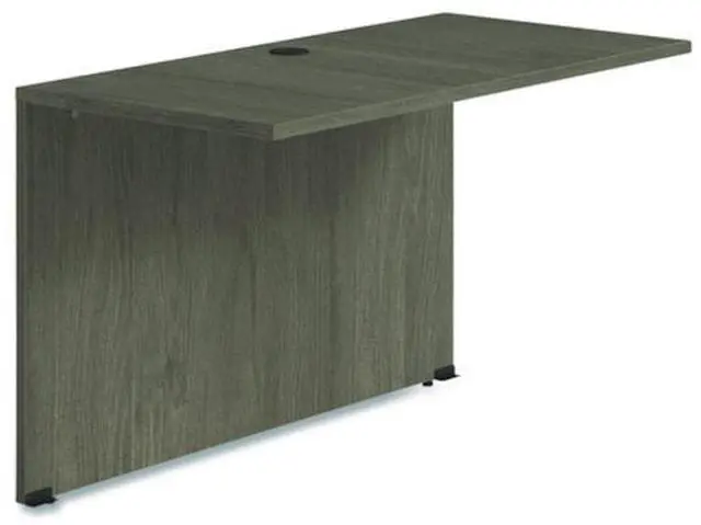 Alt view image 2 of 2 - Alera Seville Series Bridge Return - 48w x 24d x 29h - Walnut (AE1NNN-BR2448 TOM)