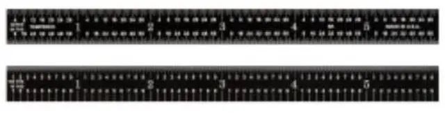 Main image of Fowler 72-307-006-0 Rule Ez Read 6"