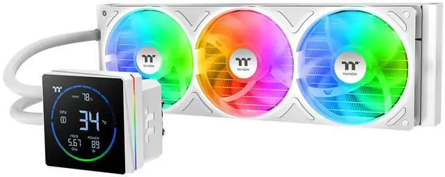 Thermaltake TH360-S V3 ARGB CPU Liquid Cooler; Intel/AMD; 1x360mm