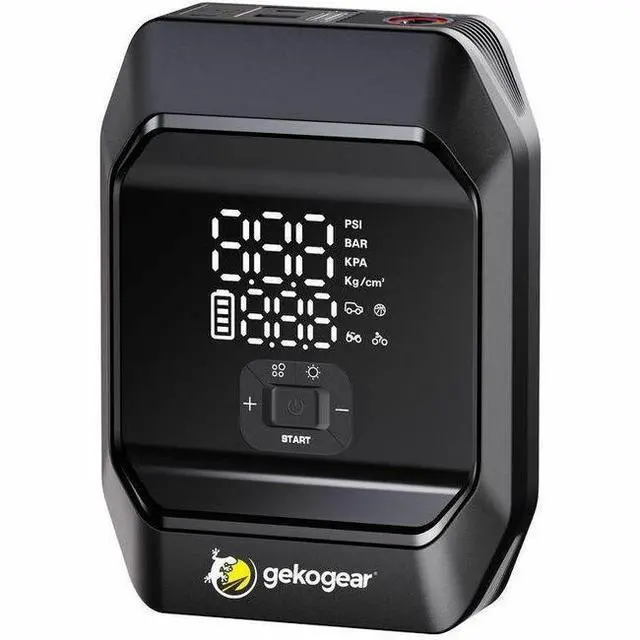 Alt view image 2 of 2 - GekoGear AirFlux 300 2-in-1 Portable Air Pump & Jump Starter AirFlux300