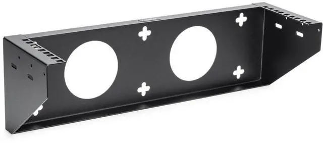 Alt view image 3 of 3 - 3U 19in Steel Vertical Wall Mount Rack Bracket