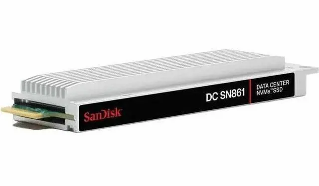 Alt view image 6 of 6 - Western Digital Ultrastar DC SN861 WUS6A7676PKP8X7 7.68 TB Solid State Drive E1.S 15 mm Internal PCI Express NVMe PCI Express NVMe 5.0 x4 Mixed Workload