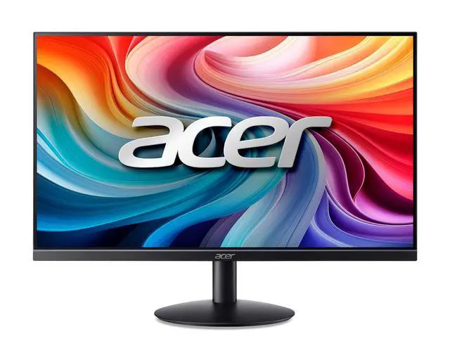 Alt view image 9 of 9 - Acer SB242Y H1 24" Class LCD Monitor - 16:9 - Black - 23.8" Viewable - 250 Nit - 4 ms - HDMI - VGA