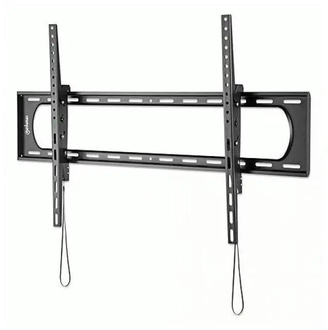 Alt view image 10 of 11 - Manhattan Heavy-Duty Large-Screen Tilting TV Wall Mount Holds One 60" to 120" TV up to 264 lbs., +/-10° Tilt, Black - 461931
