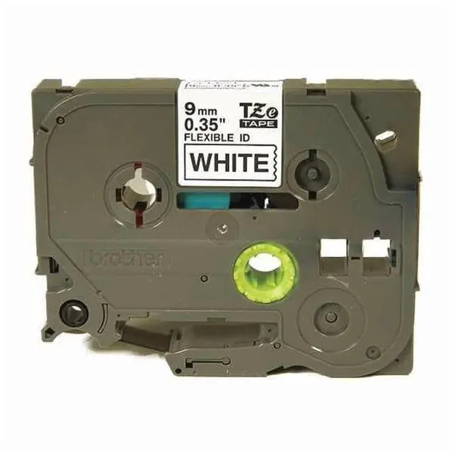 Alt view image 9 of 9 - Brother Label Tape Cartridge Black/White Wire Marking TZeFX221