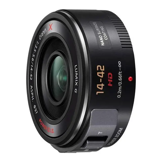 Alt view image 12 of 12 - Panasonic 14-42mm f/3.5-5.6 ASPH O.I.S Lens (Black)