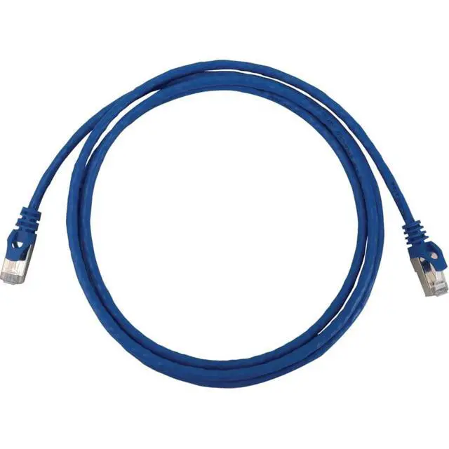 Alt view image 7 of 7 - Tripp Lite Cat6a 10G Snagless Shielded Slim STP Ethernet Cable (RJ45 M/M), PoE, Blue, 5 ft. (1.5 m) - 5 ft Category 6a Network Cable for Network Device, Server, Switch, Router, Hub, Printer, Computer,