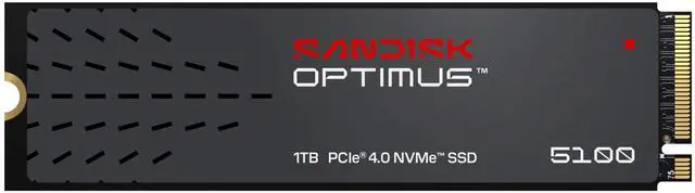 Alt view image 8 of 8 - SanDisk Optimus 5100 M.2 2280 1TB PCI-Express 4.0 x4 QLC 3D CBA NAND Internal Solid State Drive (SSD) SDSP51100TAN-000E0
