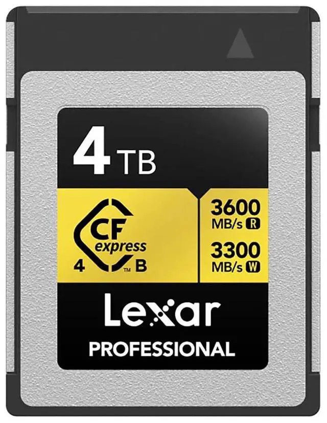 Alt view image 8 of 8 - Lexar Professional GOLD CFexpress 4.0 Type B card 4TB