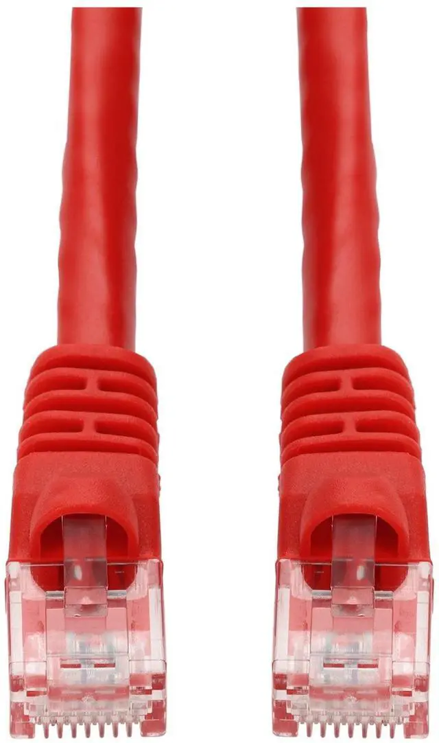 Alt view image 4 of 5 - AddOn 3ft RJ-45 (Male) to RJ-45 (Male) Straight Red Cat6 UTP PVC Copper Patch Cable
