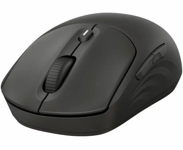 Alt view image 8 of 8 - HP 405 Quiet Black Wireless Mouse (AZ7B3AA) - Multi Surface - Wireless - 32.81 ft - Bluetooth/Radio Frequency - 2.40 GHz - Black - USB Type A - 6000 dpi - Scroll Wheel - 5 Button(s) - Symmetrical - 1