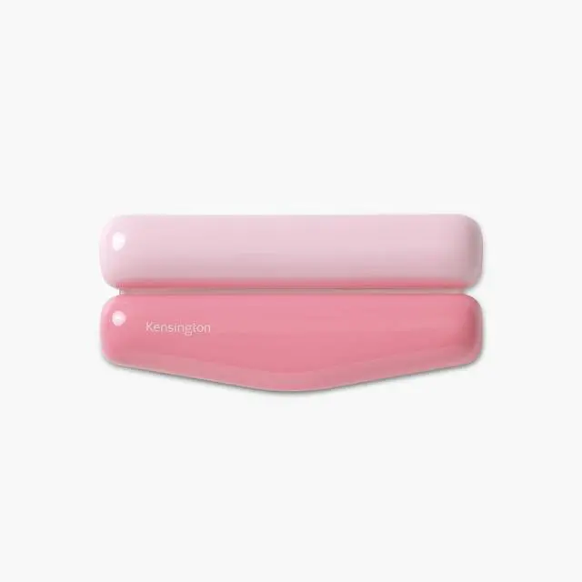 Alt view image 8 of 8 - Kensington Duo Gel Wrist Rest - 0.76" Height x 6.69" Width x 3.09" Depth - Pink - Polyurethane - Mouse - Retail - 1