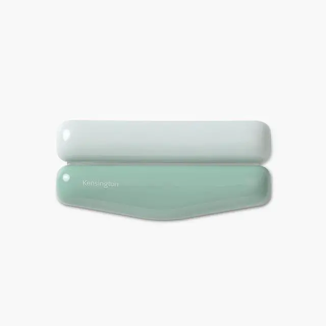 Alt view image 8 of 8 - Kensington Duo Gel Wrist Rest - 0.76" Height x 6.69" Width x 3.09" Depth - Green - Polyurethane - Mouse - Retail - 1