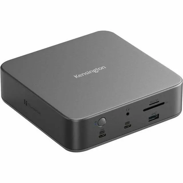 Alt view image 6 of 6 - Kensington SD5010T5 EQ Thunderbolt 5 Triple 4K Docking Station (2 x HDMI) - Windows/macOS - for Notebook, Monitor, Workstation, MacBook, Display, Headphone, Microphone - Charging Capability - Memory C