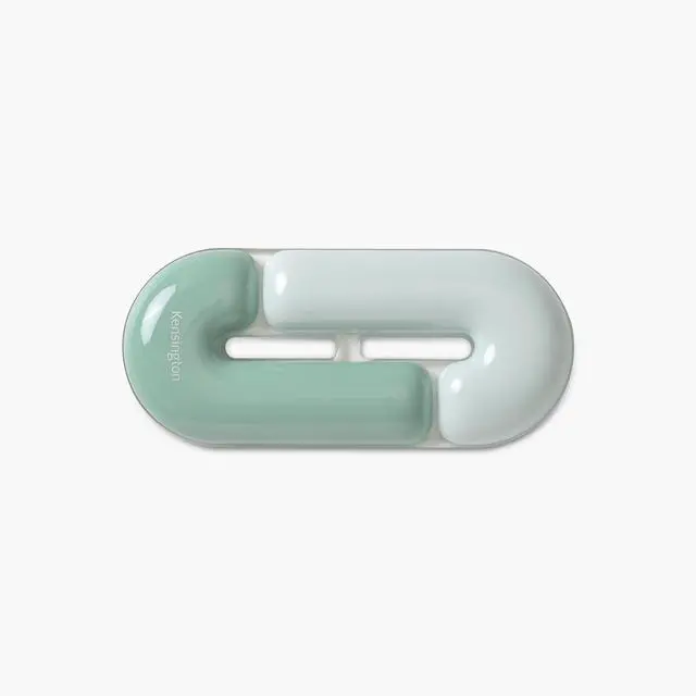 Alt view image 8 of 8 - Kensington Duo Gel Wrist Rest - 0.71" Height x 7.40" Width x 3.27" Depth - Green - Polyurethane - Mouse - Retail - 1