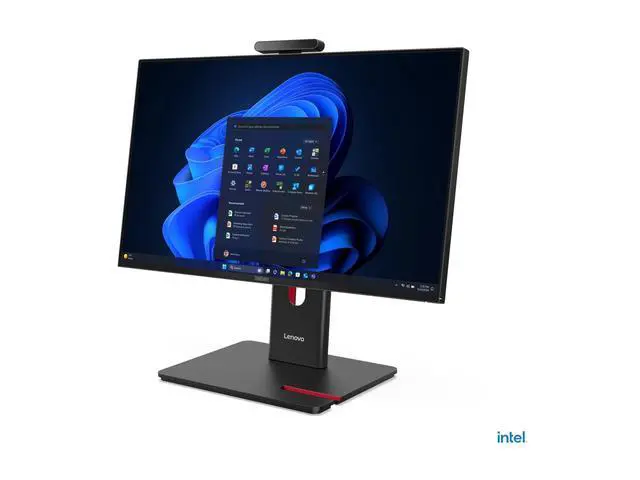 Alt view image 8 of 8 - Lenovo ThinkCentre M70a Gen 6 13AY000DUS All-in-One Computer - Intel Core Ultra 7 2nd Gen 265T - vPro Technology - 32 GB - 512 GB SSD - 23.8" Full HD - Desktop - Black - Intel Q870 Chip - 1920 x