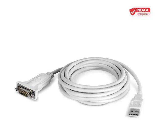 Alt view image 16 of 16 - TRENDnet USB to Serial 9-Pin Converter Cable, TU-S910, USB to RS232 Serial Adapter, Supports Windows & Mac, USB 1.1, USB 2.0, USB 3.0, 3m (10 ft.) Cable Length, Plug & Play, White