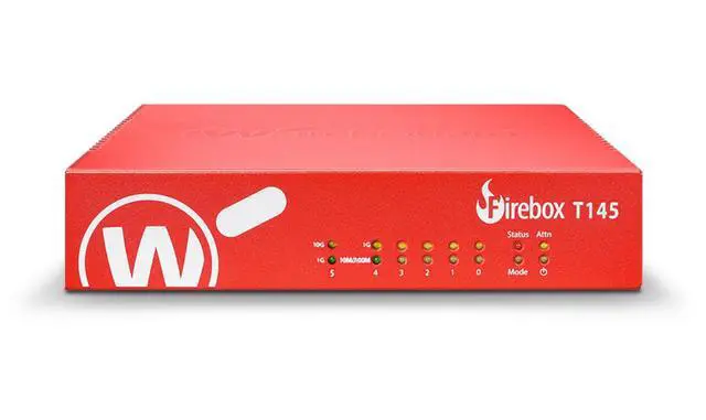 Alt view image 7 of 7 - WatchGuard Firebox T145 with 5-yr Basic Security Suite WGT145035