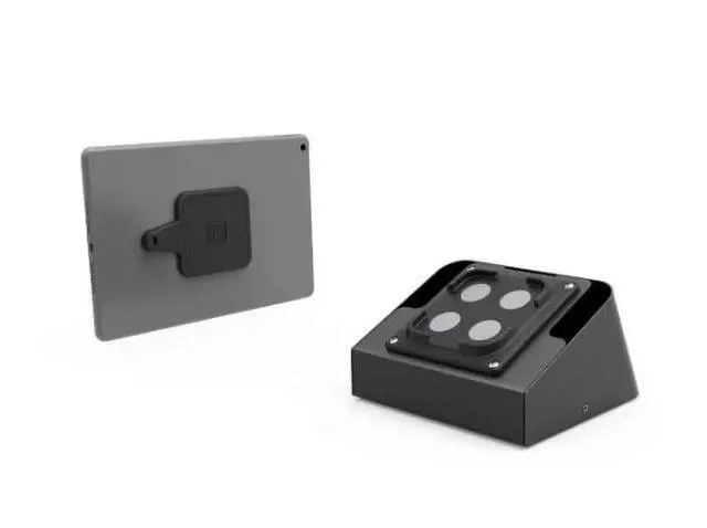 Alt view image 6 of 6 - Compulocks Universal Tablet Magnetic AV Conference Room Capsule Black