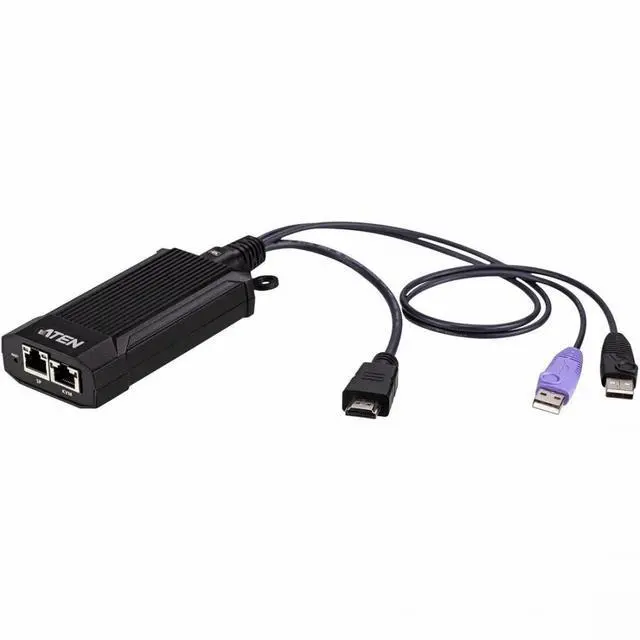 Alt view image 6 of 6 - ATEN USB 4K HDMI KVM DigiProcessor - 32 Remote User(s) - 4K - 3840 x 2160 - 2 x Network (RJ-45) - 2 x USB - 1 x HDMI - 0U - Rack-mountable