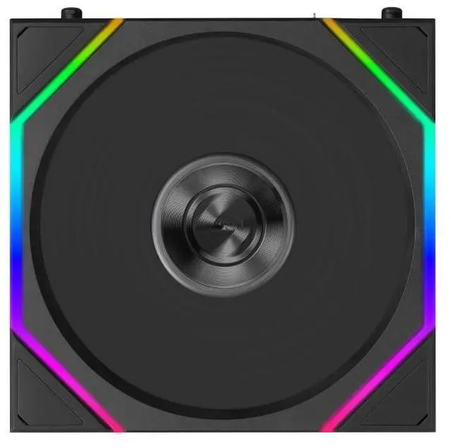 Alt view image 5 of 5 - Lian Li UNI FAN TL Flex 120mm Normal Blade (NOT Reverse) ARGB Fan, Single Pack, Infinity Mirror, Controller Not Included, Black (12TL1F1B)