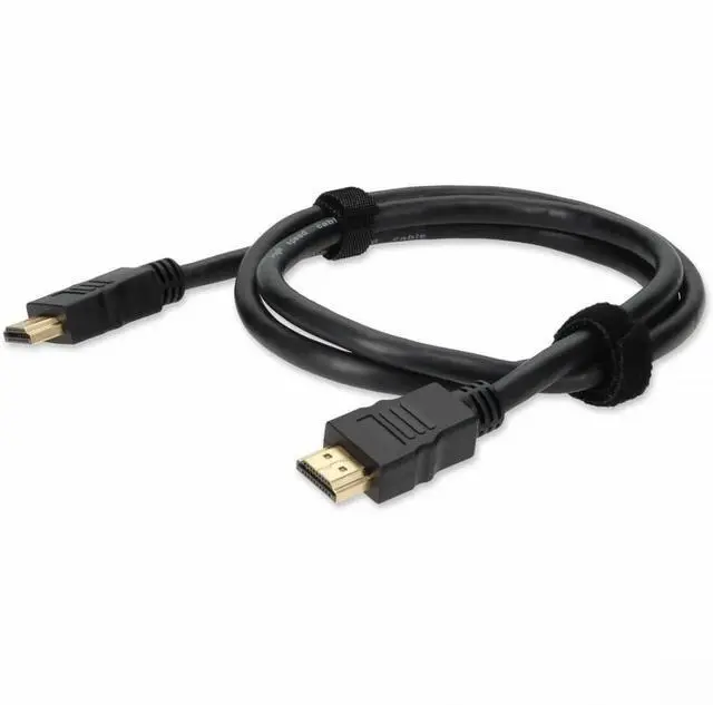 Alt view image 2 of 3 - AddOn 1m HDMI 1.4 Male to HDMI 1.4 Male, Black HDMIHSMM1M