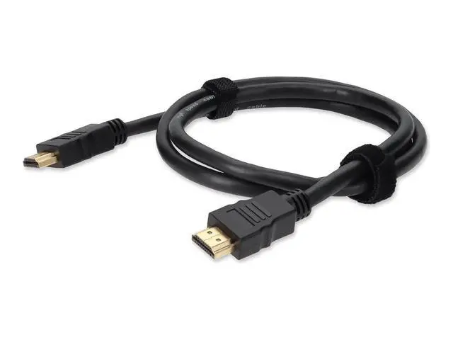 Alt view image 2 of 3 - AddOn 3m HDMI 1.4 Male to HDMI 1.4 Male Cable Black HDMI2HDMI3M