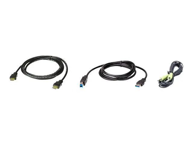 Alt view image 2 of 2 - ATEN 1.8M USB HDMI KVM Cable Kit