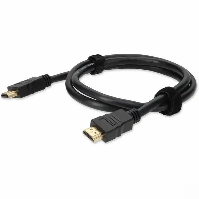 Alt view image 3 of 3 - AddOn 1m HDMI 1.4 Male to HDMI 1.4 Male, Black HDMIHSMM1M
