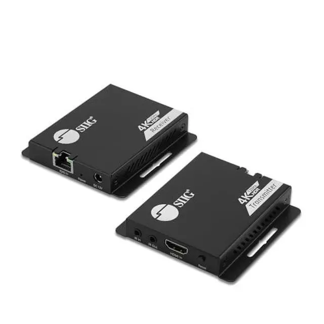 Alt view image 12 of 12 - SIIG HDMI Extender w/ IR up to 132ft 40M EDID Nearly zero latency CEH27L11S1