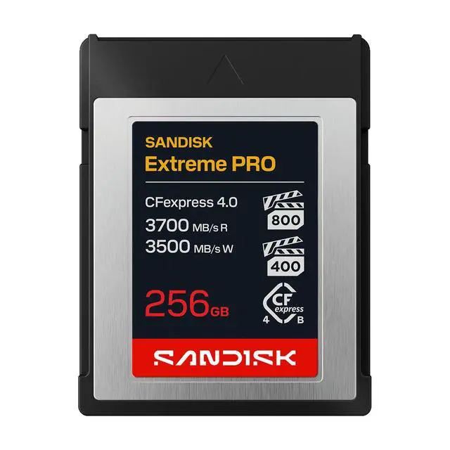 Alt view image 3 of 3 - SanDisk SANDISK Extreme PRO CFexpress 4.0 Type B Card256GB