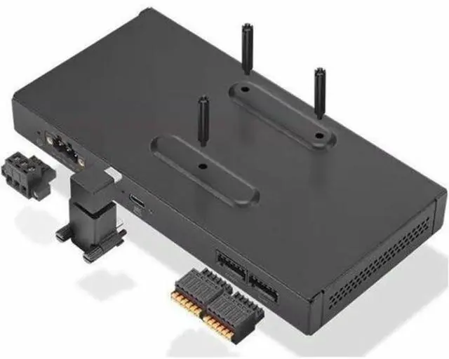 Alt view image 2 of 2 - Lenovo IO Box - Port replicator - USB-C - GigE - CRU - for ThinkCentre M75t Gen 2 11W5, ThinkEdge SE30 11NA, 11NB