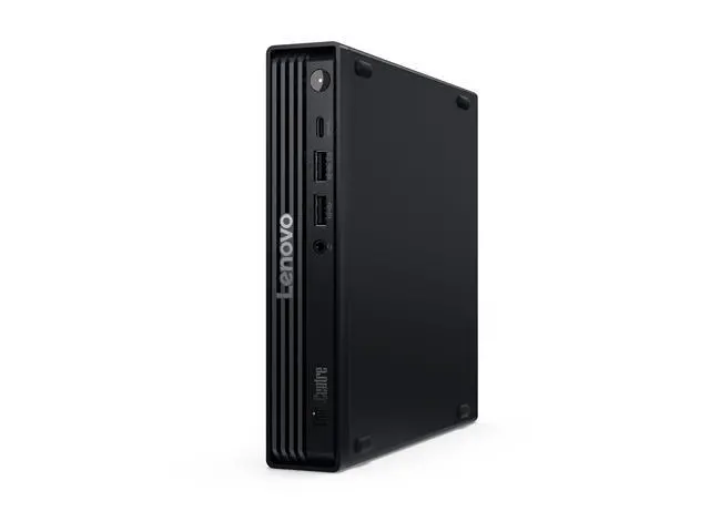 Alt view image 11 of 11 - Lenovo ThinkCentre M70q Gen 6 13A40028US Desktop Computer - Intel Core Ultra 5 235T - vPro Technology - 16 GB - 256 GB SSD - Tiny - Black - Intel Q870 Chip - Windows 11 Pro - Intel DDR5 SDRAM - Englis