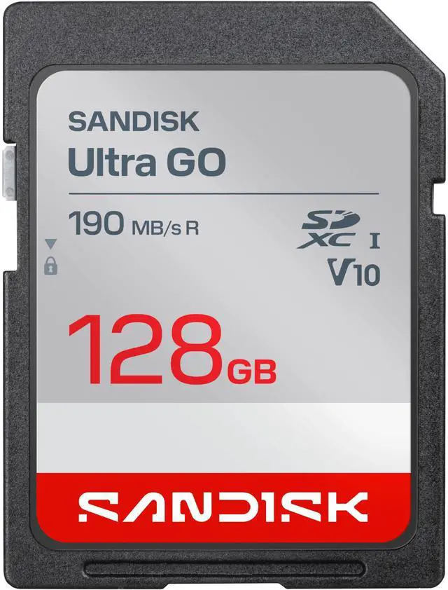 Alt view image 5 of 5 - SanDisk Ultra GO SD 128GB Secure Digital Extended Capacity SDXC Memory Card, Up to 190MB/s UHS-I A1 C10 U1 V10 SDSDUGN-128G-GN6IN