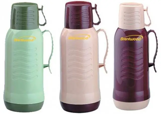 Alt view image 5 of 5 - Brentwood 0.5L Glass Vacuum/Foam Insulated Food Thermos