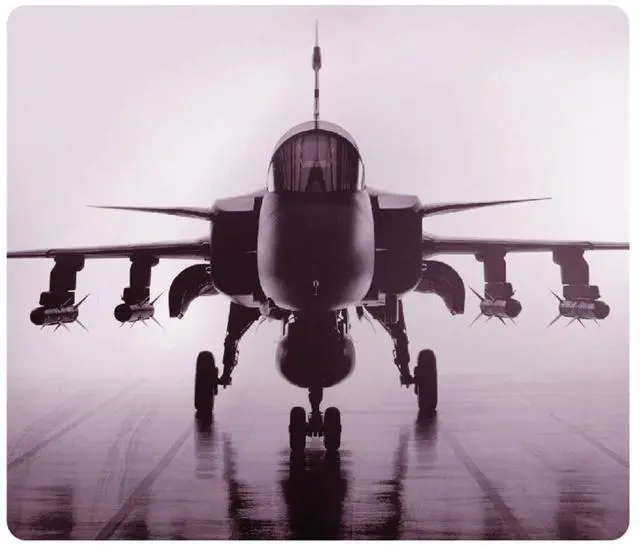 Alt view image 4 of 4 - OTM Essentials Rugged Prints Rectangular Black Mouse Pad Airplane Print (73196857759) 731969577592