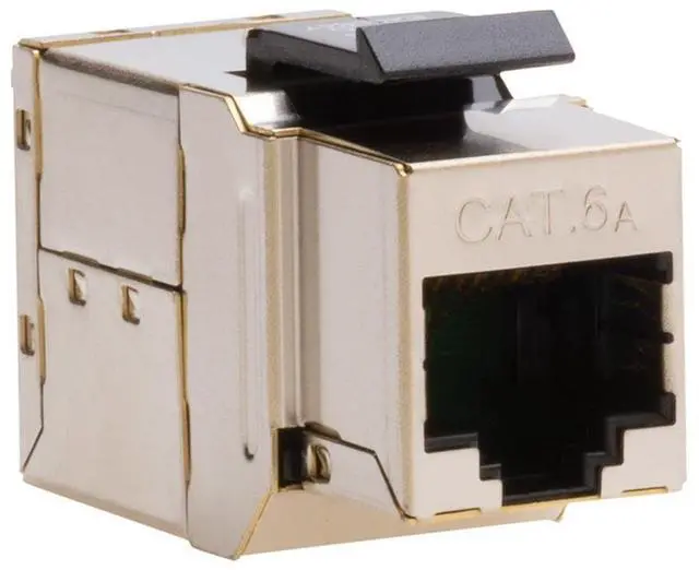 Alt view image 6 of 6 - Platinum Tools Cat 6a Shielded Keystone Coupler #771-1