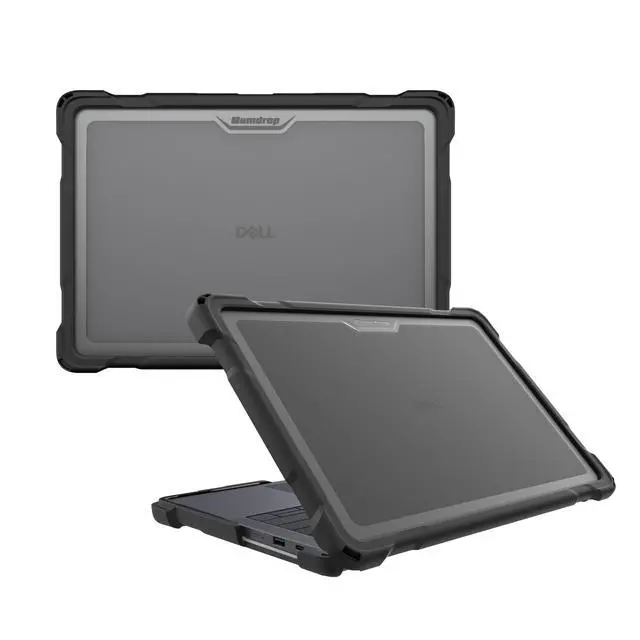 Alt view image 6 of 6 - Gumdrop DropTech For Dell Pro 14 Premium Laptop - For Dell Notebook - Transparent - Bump Resistant, Drop Resistant, Damage Resistant, Shock Absorbing, Scratch Resistant - Rubber - Rugged