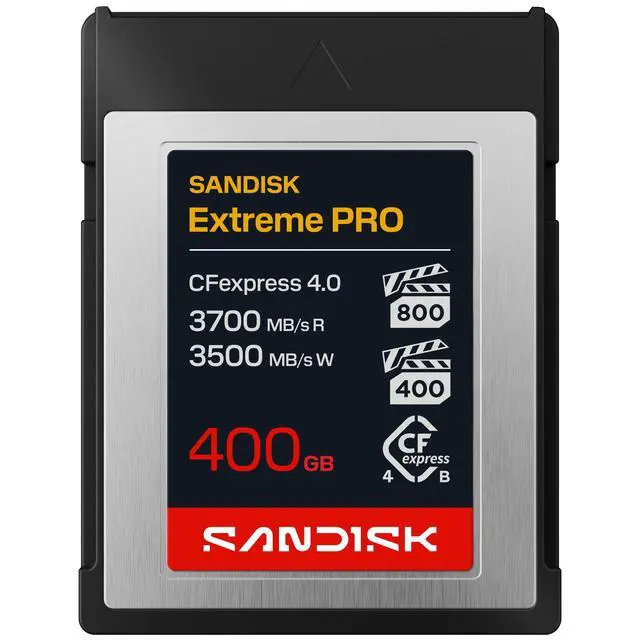 Alt view image 3 of 3 - SanDisk SANDISK Extreme PRO CFexpress 4.0 Type B Card400GB