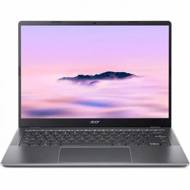Alt view image 3 of 3 - Acer Chromebook Plus 514 CBE594-3 CBE594-3-37N4 14" Clamshell Chromebook - WUXGA - 60 Hz - Intel Core 3 N355 - 8 GB - 256 GB PCI Express NVMe 4.0 SSD - English (US) Keyboard - Iron - Intel Chip -