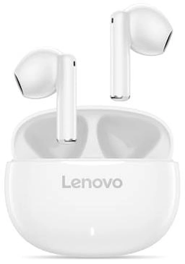 Alt view image 9 of 15 - Lenovo E310 True Wireless Stereo Earbuds (White)