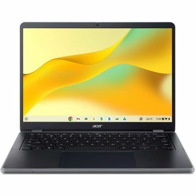 Alt view image 9 of 9 - Acer Chromebook 514 C937T C937T-P418 14" Touchscreen Rugged Clamshell Chromebook - WUXGA - 60 Hz - Intel N250 - 8 GB - 128 GB Flash Memory - English (US) Keyboard - Black - Intel Chip - 1920 x 12