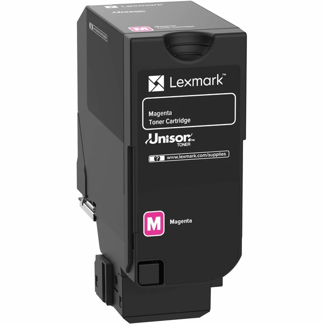 Alt view image 2 of 2 - Lexmark Unison Original Extra High Yield Laser Toner Cartridge - Return Program - Magenta - 1 Pack - 12500 Pages - 71C0XMG